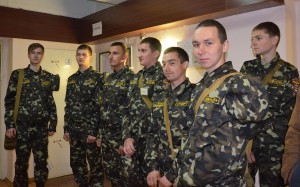 Студенти військової кафедри НУВГП 