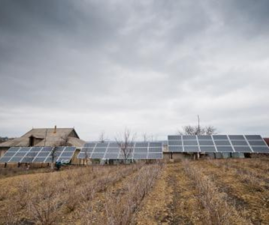 Сонячні станції як просування стійкої до зміни клімату енергії в Молдові