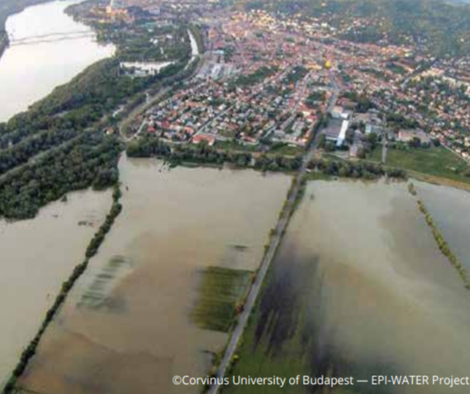Тимчасове накопичення паводкових вод у сільськогосподарських районах у басейні Середньої Тиси, Угорщина