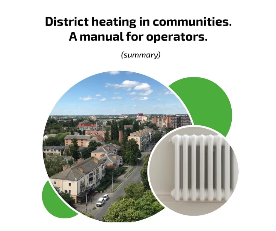 Summary to the handbook about district heating