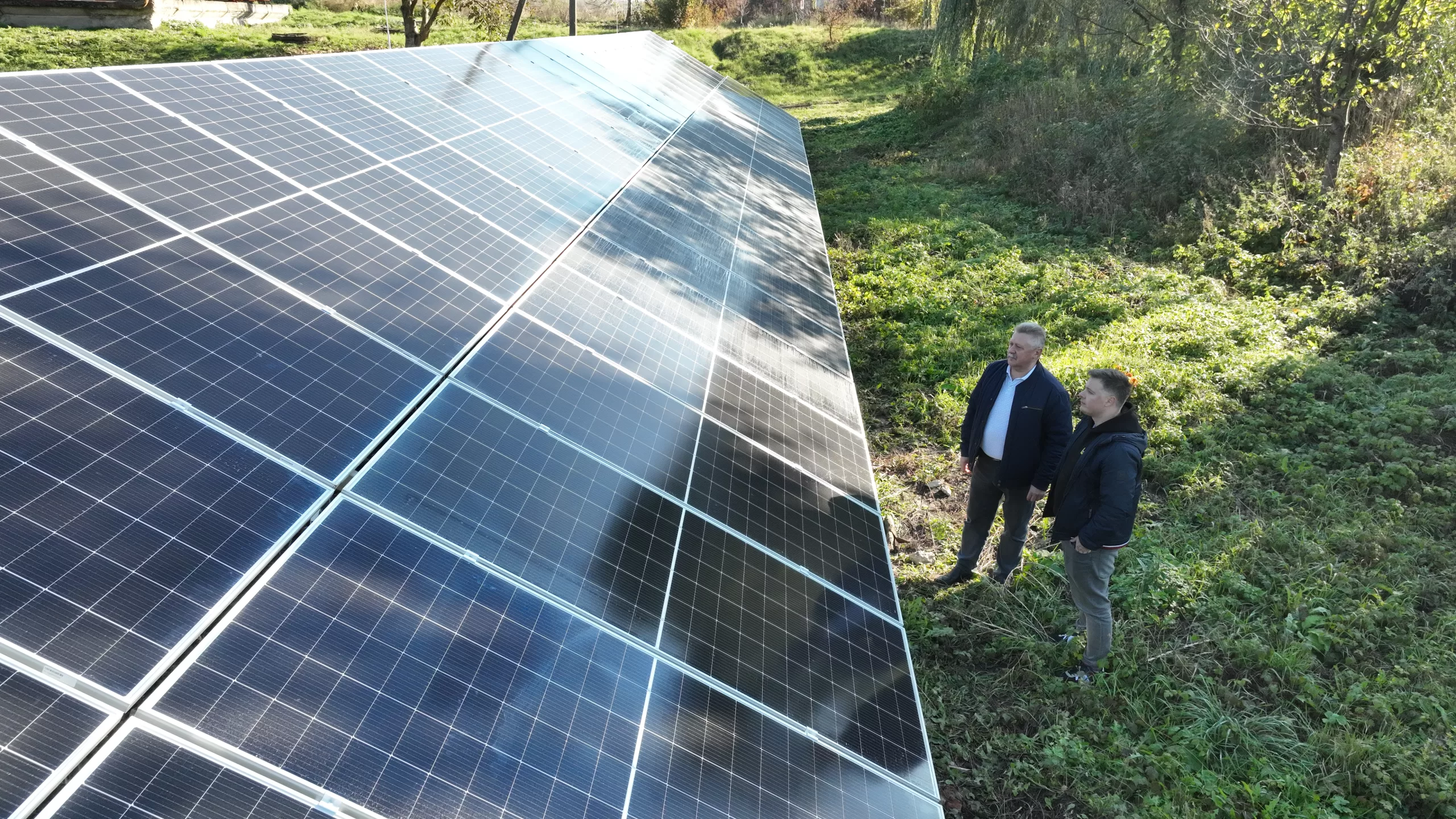 Rohatyn and Bohuslav installed solar power plants to ensure stable operation of water utilities