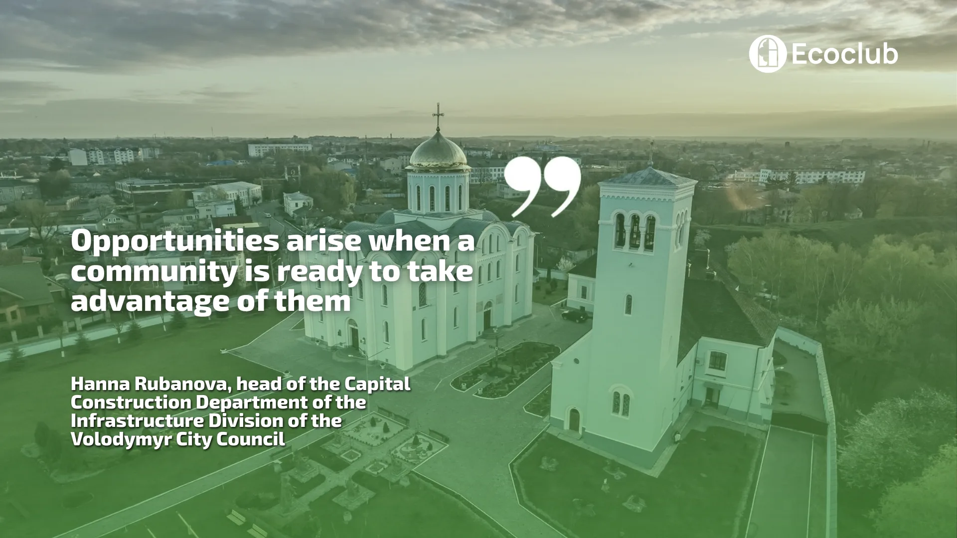 How Volodymyr Community Is Advancing Energy Efficiency and Preparing for Climate Action